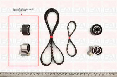 FAI AUTOPARTS tbk406 -  Комплект ремня ГРМ